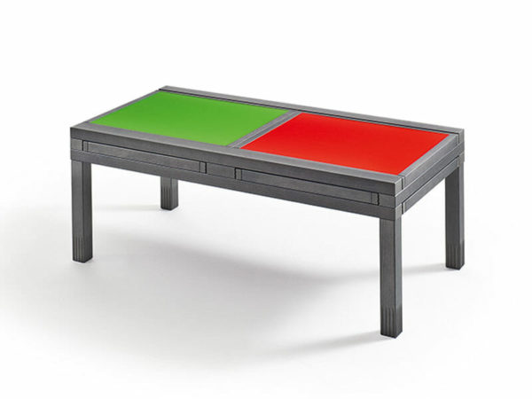 Couchtisch mit 6 ausziehbaren Platten bei bios affair Frankfurt