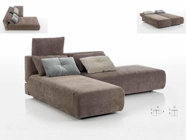minimalistsiche Ausf&uuml;hrung Sofa piano