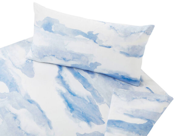 wolken Design Biobettwäsche bei bios affair, Frankfurt